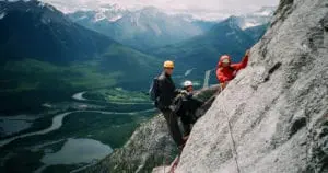 Canadian Rockies Rock Climbing with summit mountain guides