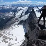 Bugaboo Alpine Rock with summit mountain guides