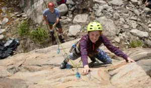 Rock Climbing with summit mountain guides