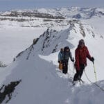 Wapta Icefield Traverse with summit mountain guides