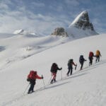 Wapta Icefield Traverse with summit mountain guides