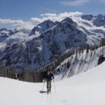 Kokanee Glacier Traverse with summit mountain guides