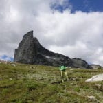 Gimli Peak-South ridge, III 5.10a with summit mountain guides