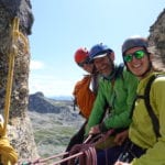 Gimli Peak-South ridge, III 5.10a with summit mountain guides