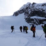 Jumbo Glacier Traverse with summit mountain guides