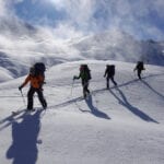 Jumbo Glacier Traverse with summit mountain guides