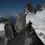 Bugaboo Alpine Rock with summit mountain guides