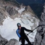 Bugaboo Alpine Rock with summit mountain guides