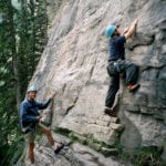 Canadian Rockies Rock Climbing with summit mountain guides